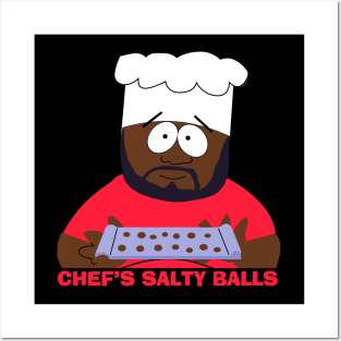 Chef's Chocolate Salty Balls Posters and Art